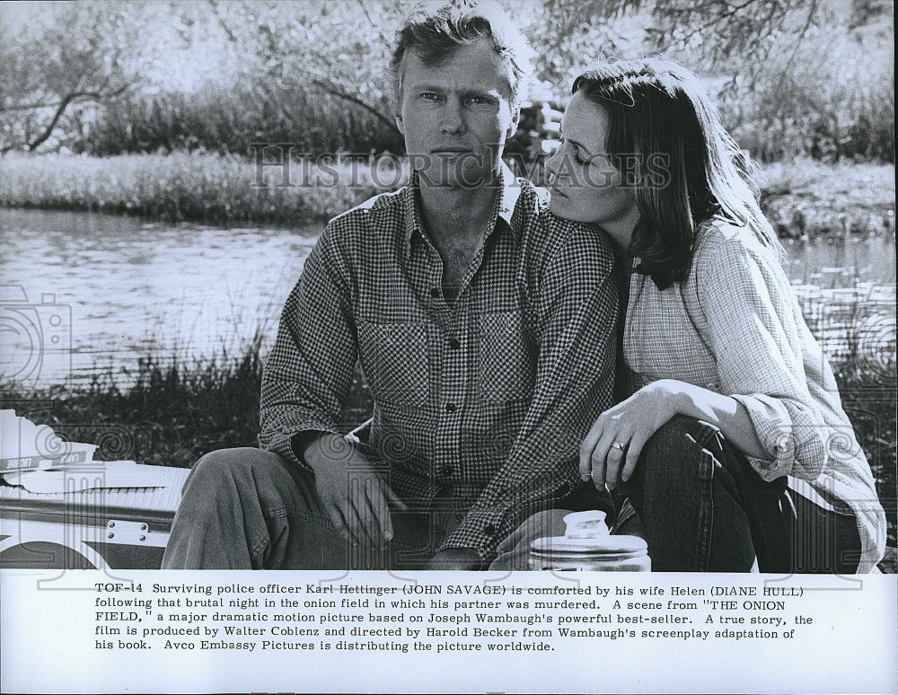 1979 Press Photo &quot;The Onion Field&quot; John Savage &amp; Diane Hill- Historic Images