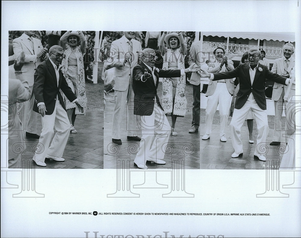 1984 Press Photo Actor Comedian George Burns- Historic Images