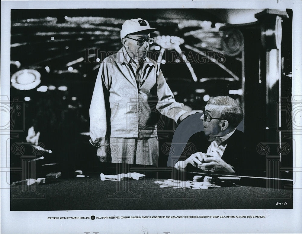 1984 Press Photo Actor/Comedian George Burns- Historic Images