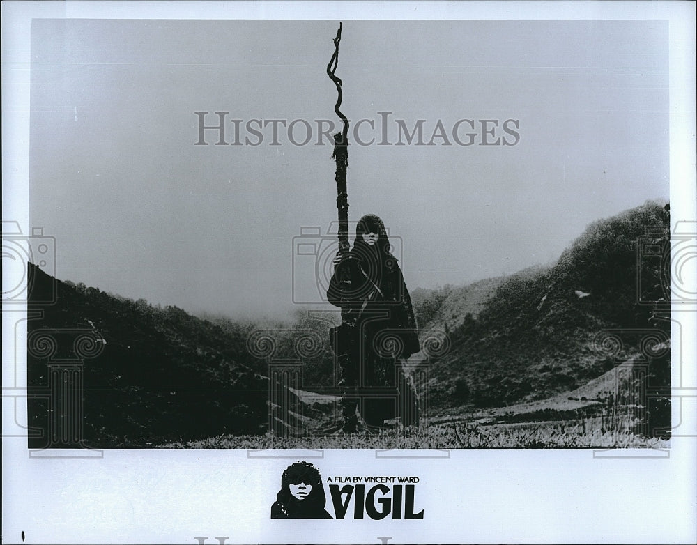 1984 Press Photo Actress Penelope Stewart in &quot;Vigil&quot;- Historic Images