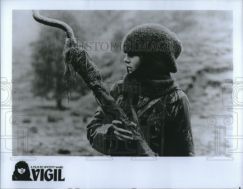 1984 Press Photo Actress Penelope Stewart in &quot;Vigil&quot;- Historic Images