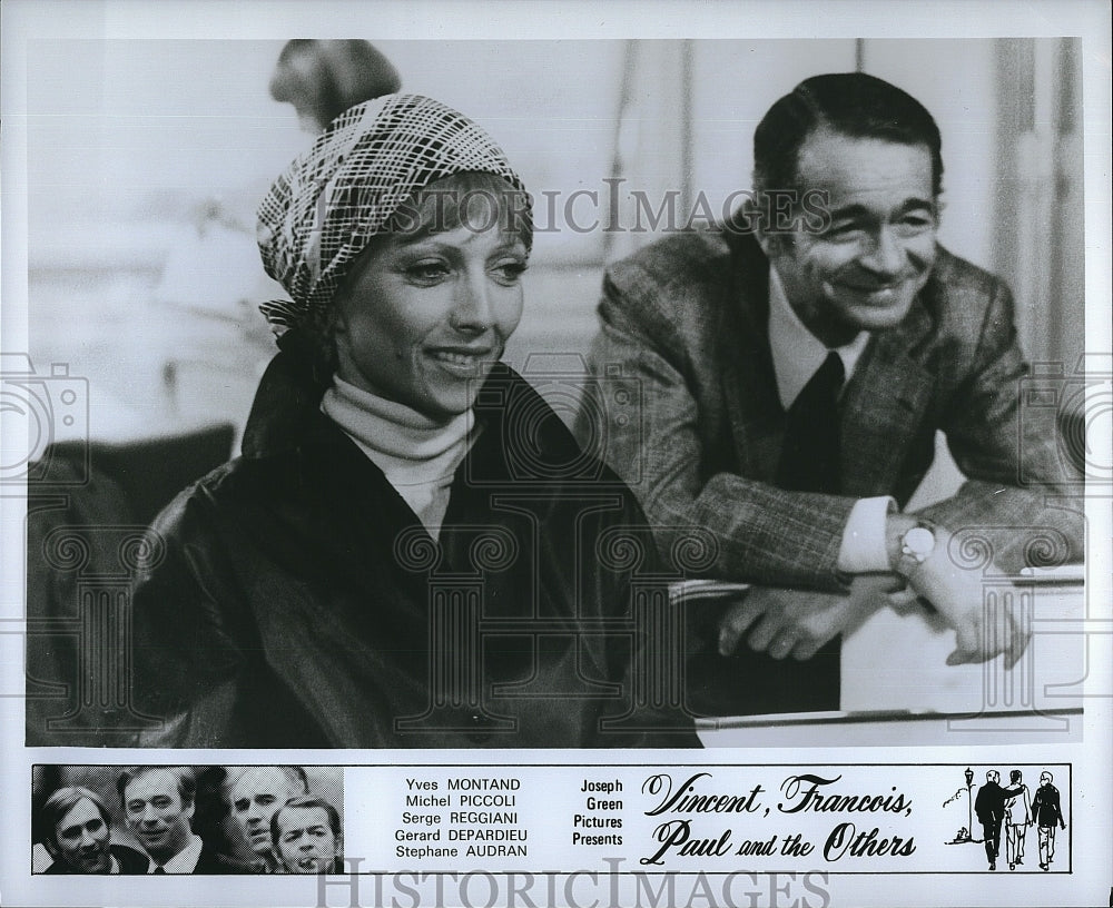 Press Photo  Yves Montand Michel Piccoli Serge Reggiani Gerard Depardieu Stephan- Historic Images