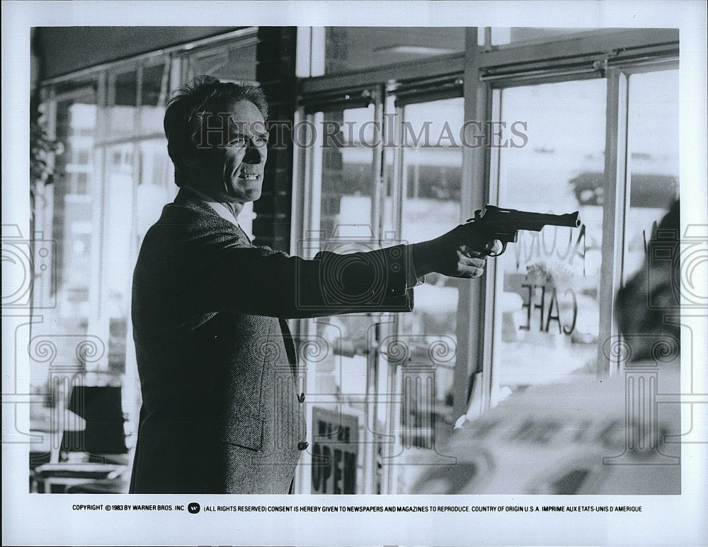 1986 Press Photo &quot;Sudden Impact&quot; starring Clint Eastwood- Historic Images