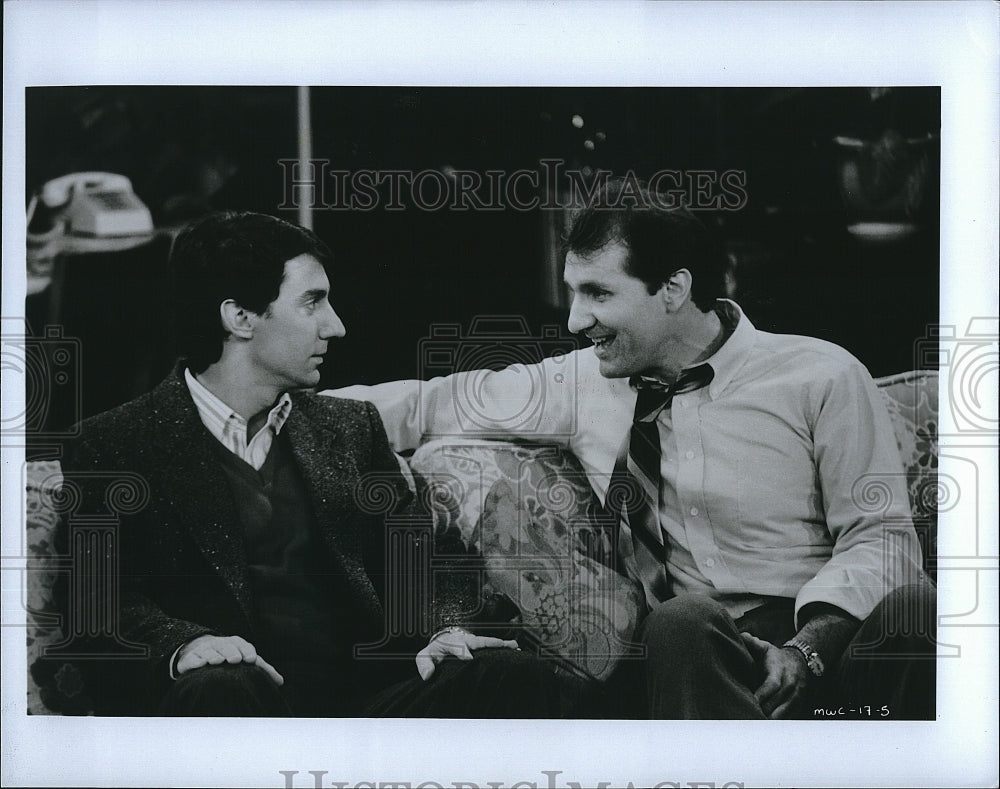 1989 Press Photo Ed O&#39;Neill, David Garrison &quot;Married With Children&quot;- Historic Images