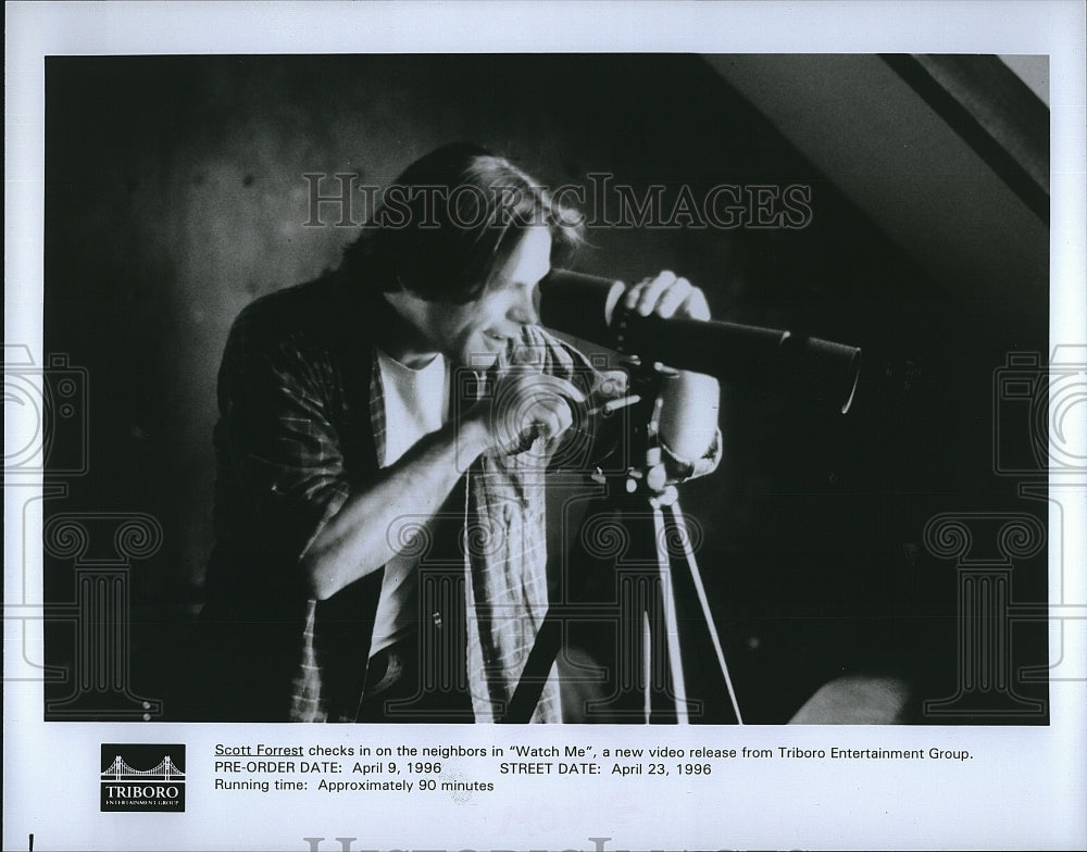 1995 Press Photo Scott Forrest &quot;Watch Me&quot;- Historic Images