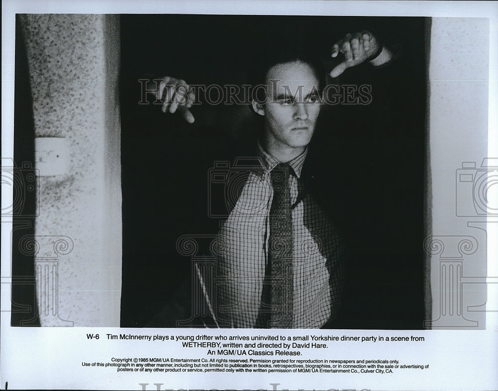 1985 Press Photo Tim McInnerny stars in &quot;Wetherby&quot;- Historic Images