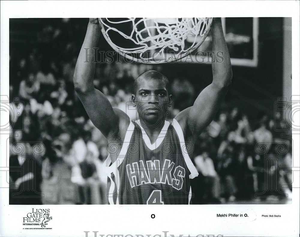 2001 Press Photo Mekhi Phifer American Actor Basketball Movie Scene O Film- Historic Images