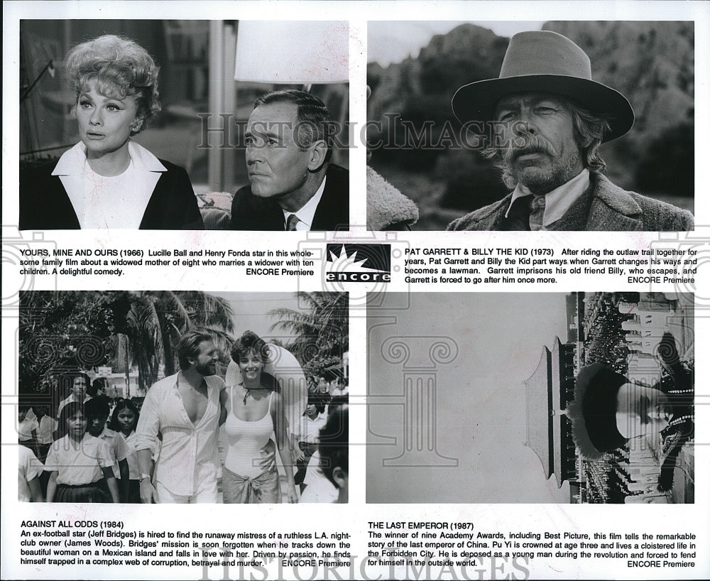 1966 Press Photo Lucille Ball, Henry Fonda "Yours, Mine and Ours"- Historic Images