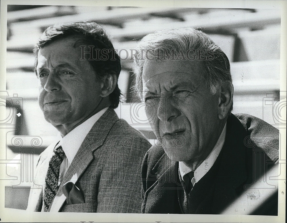 1981 Press Photo Quincy Charles Aidman Jack Klugman- Historic Images