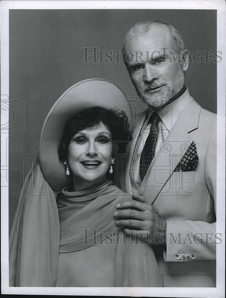 Press Photo Actor and Actress in Scene from Unknown Film- Historic Images