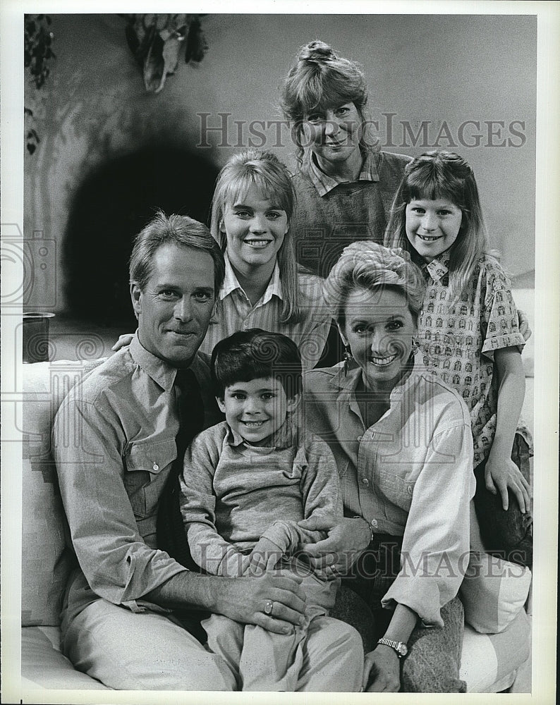 1987 Press Photo Sandy Duncan, C. Frank, J. Carson, H. Carr "ACT II"- Historic Images