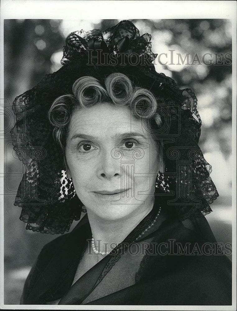 1984 Press Photo Rosemary Murphy in &quot;George Washington&quot;- Historic Images