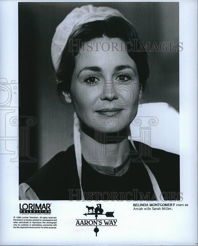 1988 Press Photo Belinda Montgomery in "Aaron's Way"- Historic Images