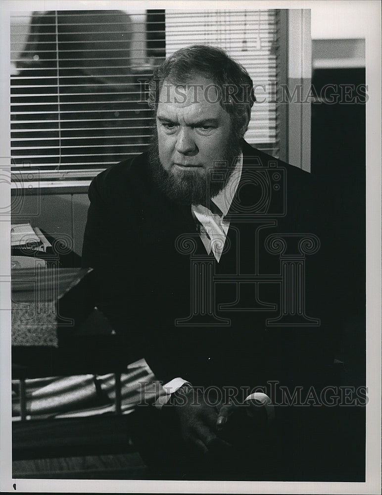 1988 Press Photo Actor Merlin Olsen in &quot;Aaron&#39;s Way&quot;- Historic Images