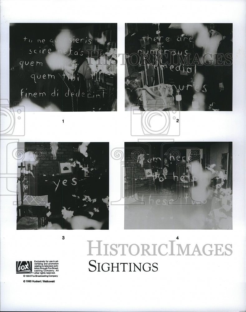 1993 Press Photo  &quot;Sightings&quot; Host, Tim White- Historic Images