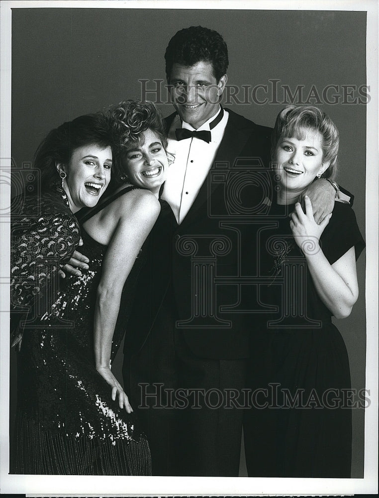 1988 Press Photo &quot;Sharing Richard&quot; Ed Marinaro,E Davidson,N Frangione,H Bailey- Historic Images