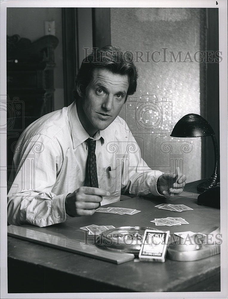 1989 Press Photo Jamey Sheridan Shannons Deal Eight Men out- Historic Images