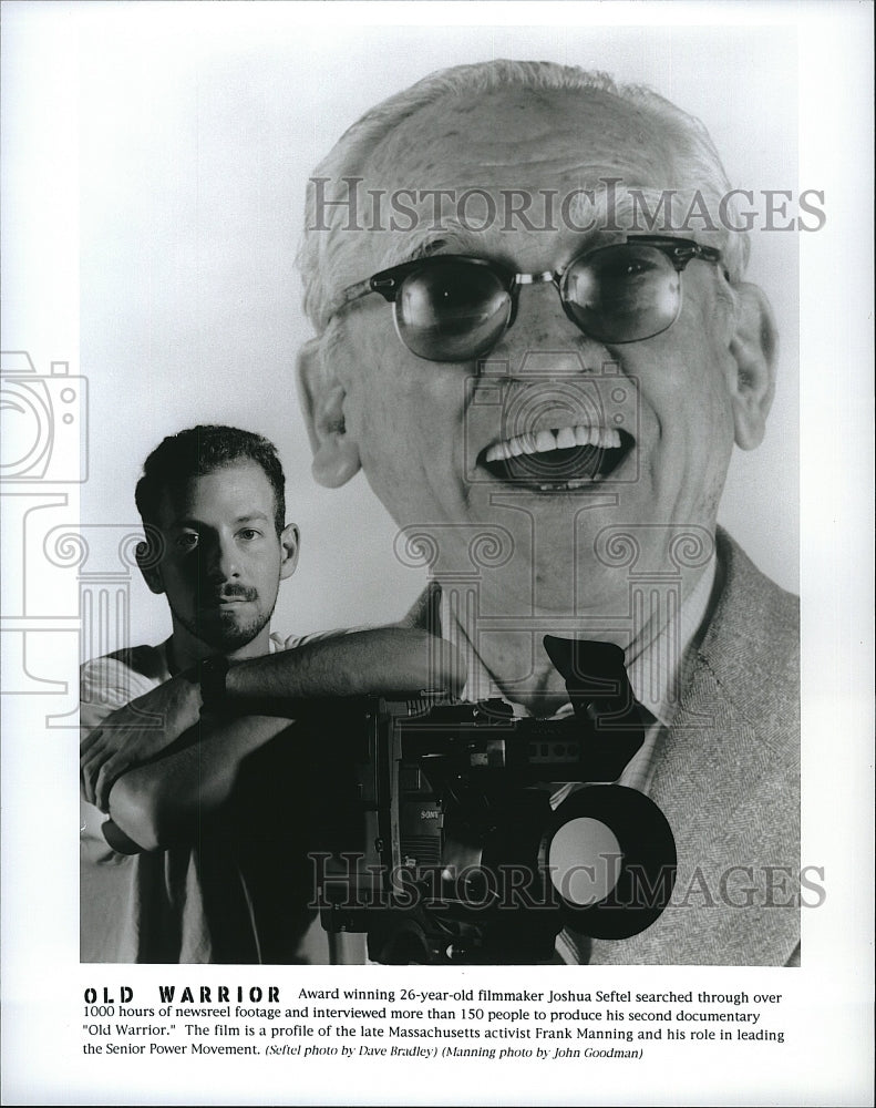 1970 Press Photo Actor Frank Manning In &quot;Old Warrior&quot;- Historic Images