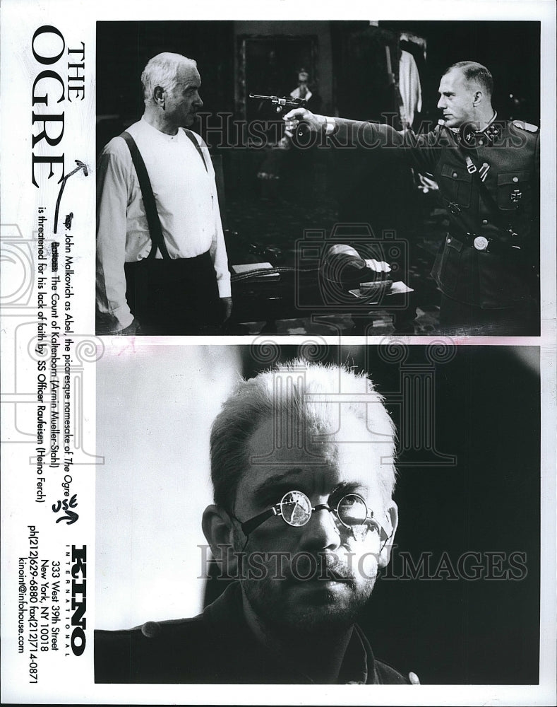 1999 Press Photo Actor John Malkovich In &quot;The Ogre&quot; - Historic Images