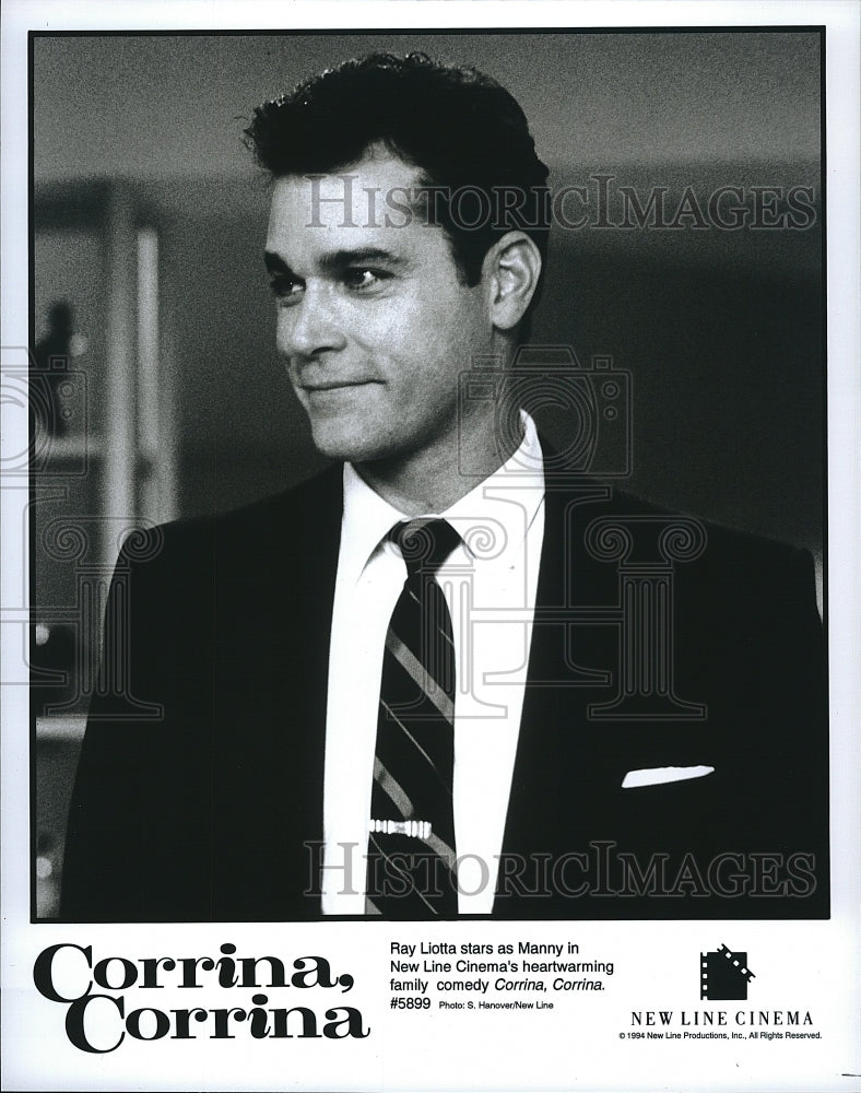 1994 Press Photo Actor Ray Liotta in "Corrina, Corrina"- Historic Images