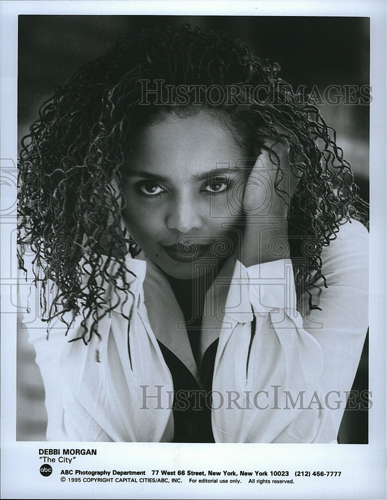 1995 Press Photo Actress Debbi Morgan in "The City"