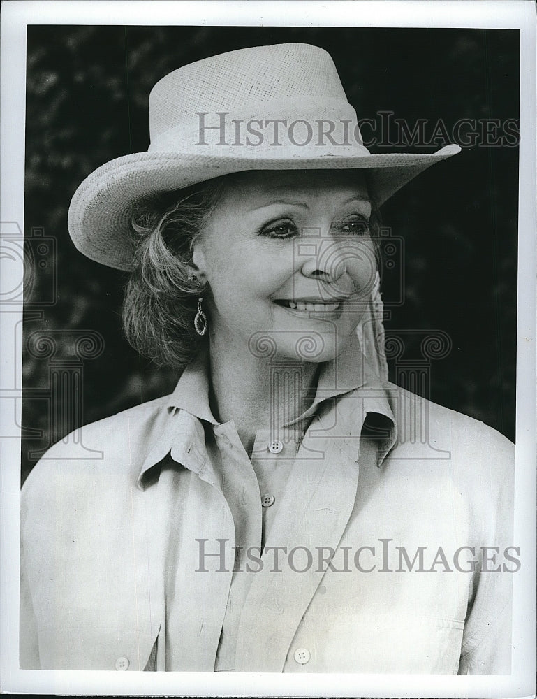 1989 Press Photo Actress June Lockhart in &quot;Never Say Goodbye&quot;- Historic Images