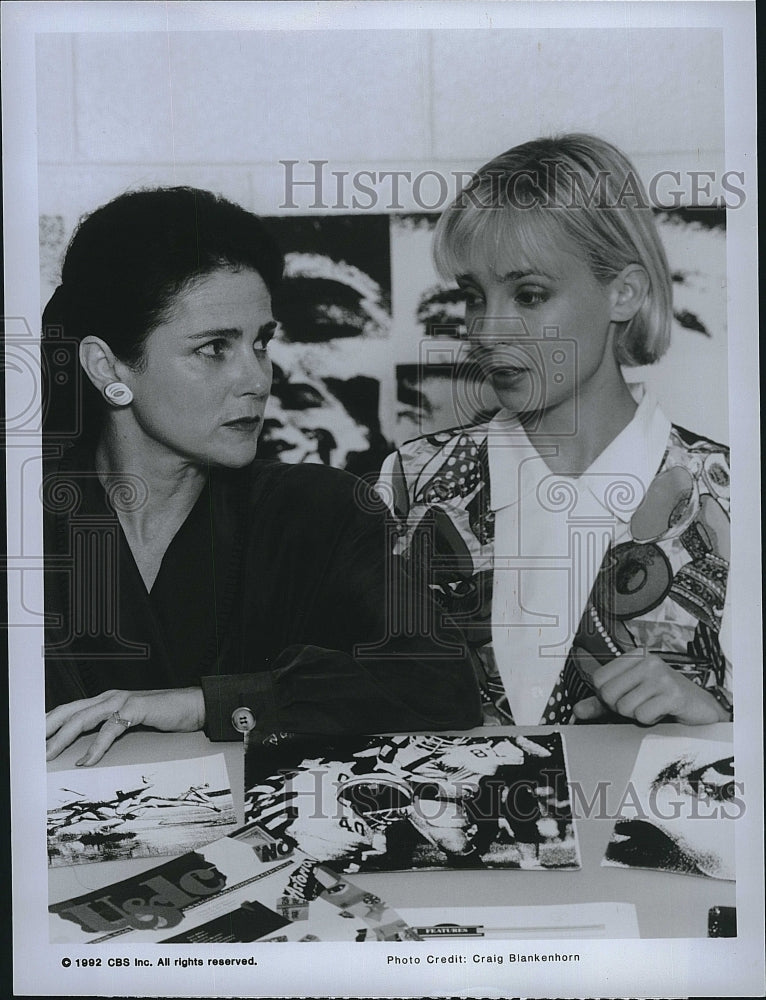 1992 Press Photo Actress Tovah Feldshuh in &quot;Sexual Consideration&quot;- Historic Images