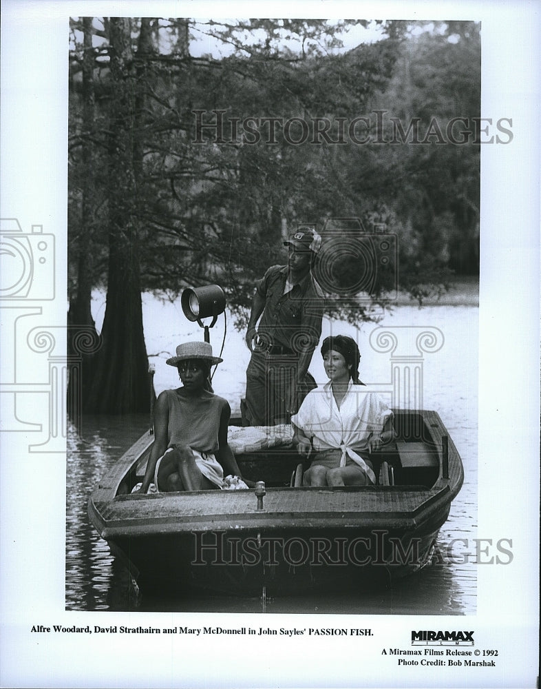 1992 Press Photo Passion Fish Alfre Woodard David Strathairn Mary McDonnell- Historic Images