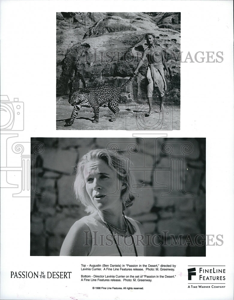 1998 Press Photo Ben Daniles Passiion in the Desert- Historic Images