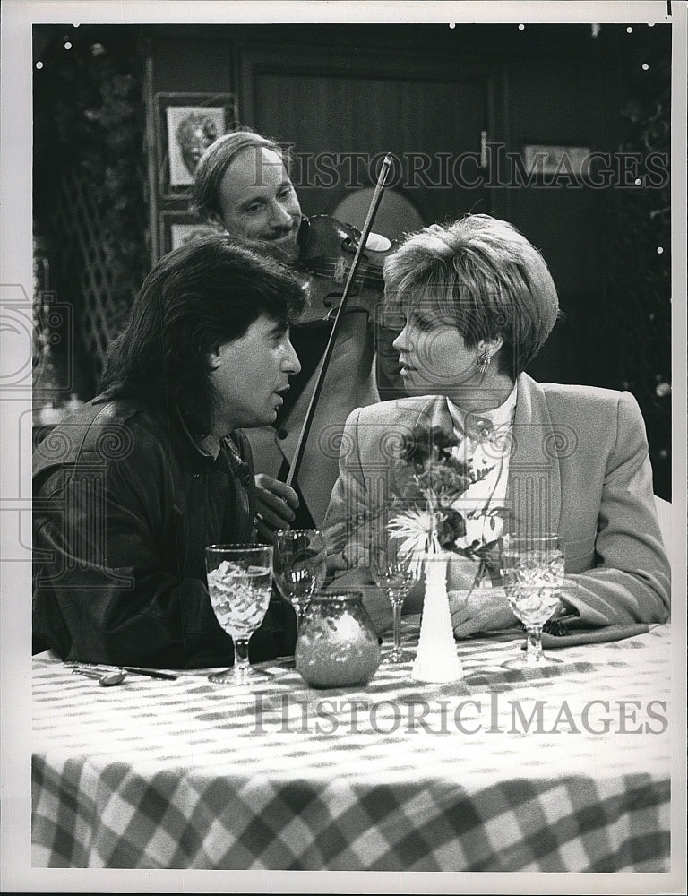 1990 Press Photo &quot;Night Court&quot; Markie Post &amp; Ray Abruzzo- Historic Images