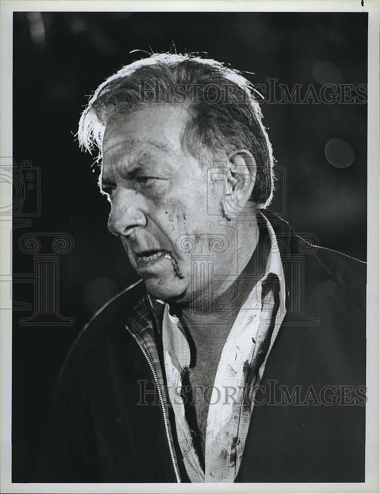 1983 Press Photo &quot;Quincy&quot; Jack Klugman stars- Historic Images