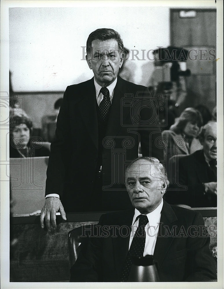 1982 Press Photo &quot;Quincy&quot; Jack Klugman &amp; Martin Balsam- Historic Images