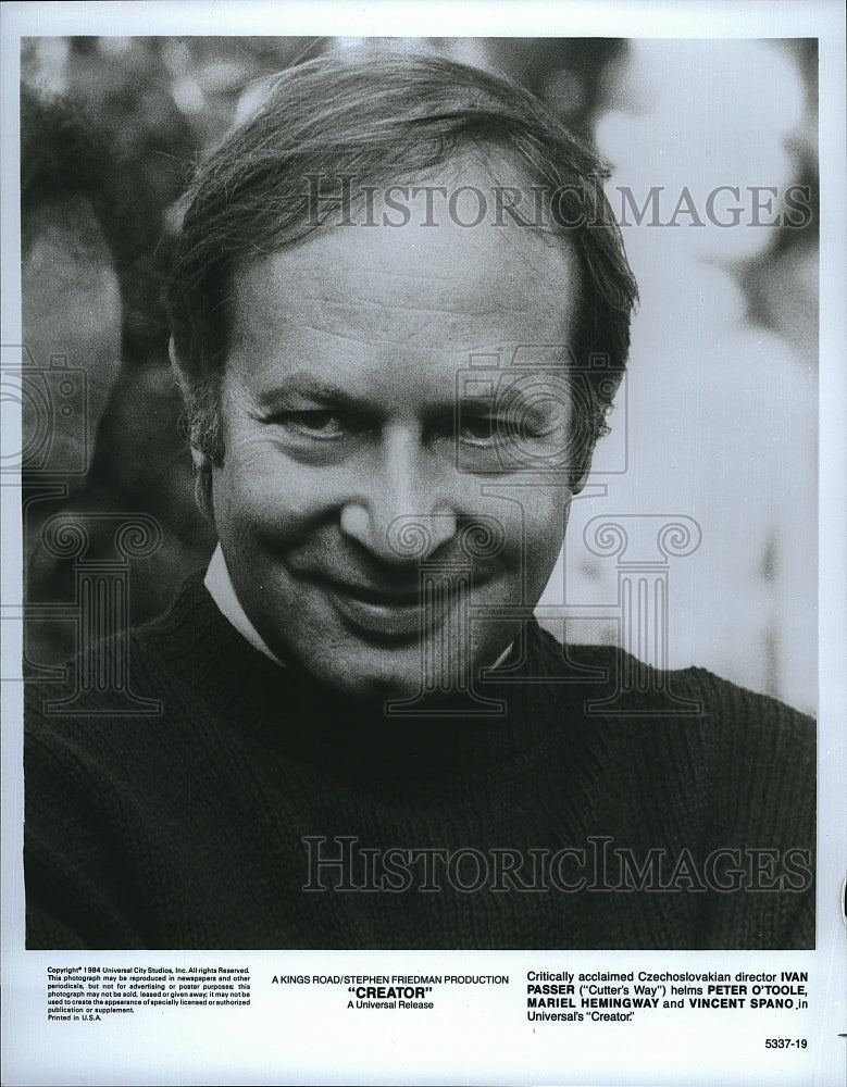 1984 Press Photo Ivan Passer Czechoslovakian Director Creator Film Movie- Historic Images