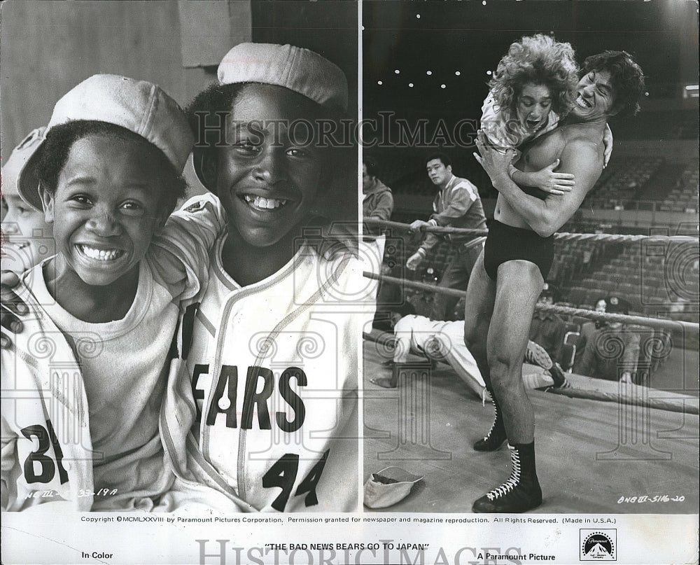 1978 Press Photo Film &quot;The Bad News Bears Go to Japan&quot; Scoody Thornton- Historic Images