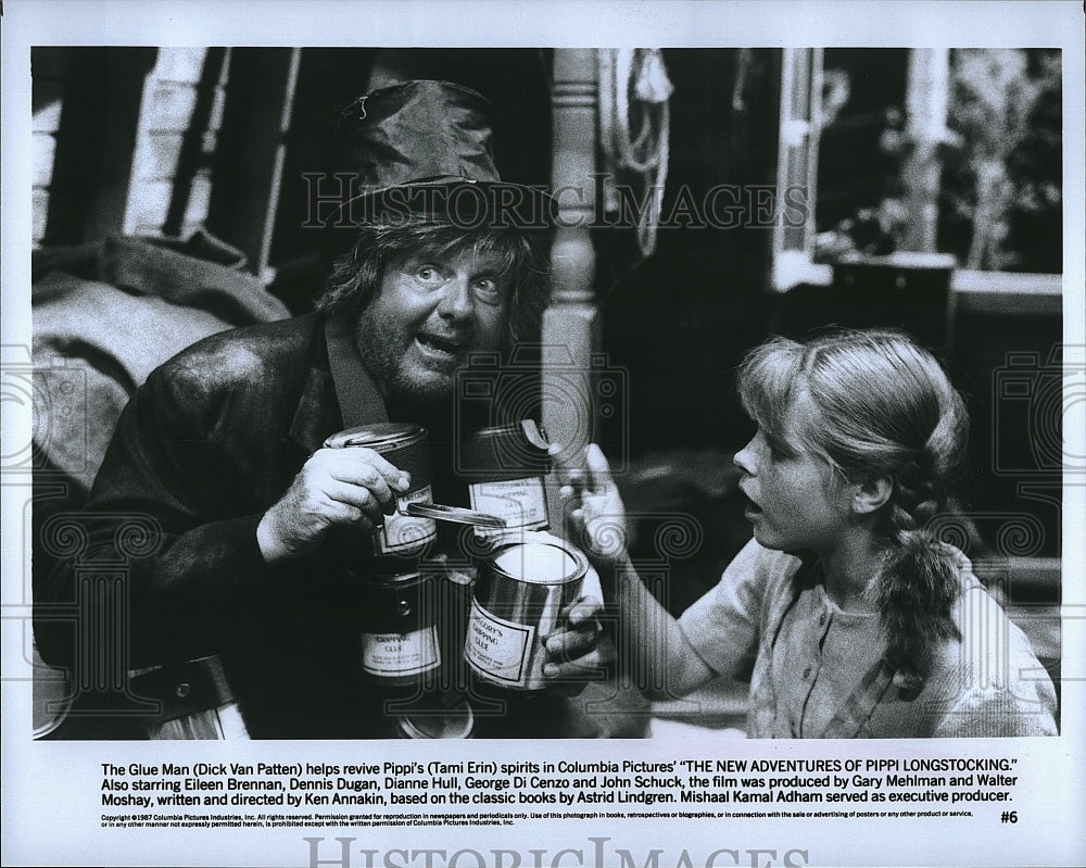 1987 Press Photo &quot;The New Adventures of Pippi Longstocking&quot; Tami Erin- Historic Images