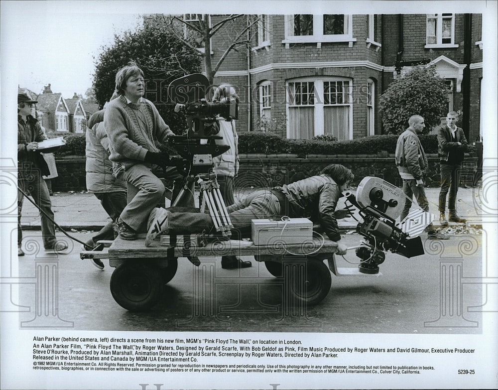 1982 Press Photo Alan Parker, "Pink Floyd The Wall"- Historic Images