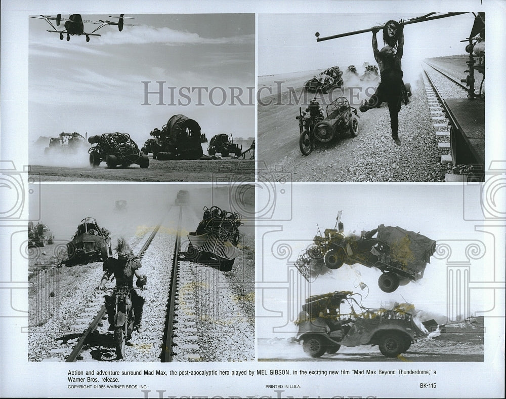 1985 Press Photo &quot;Mad Max Beyond Thunderdome&quot;- Historic Images