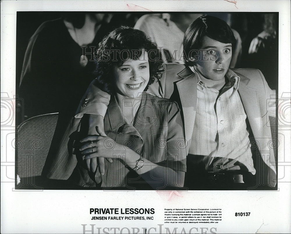 1981 Press Photo A scene from "Private Lessons"- Historic Images