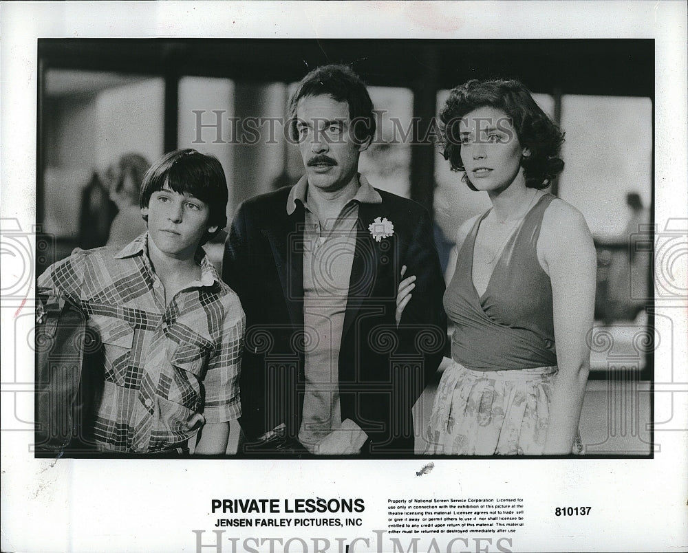 1981 Press Photo A scene from &quot;Private Lessons&quot;- Historic Images