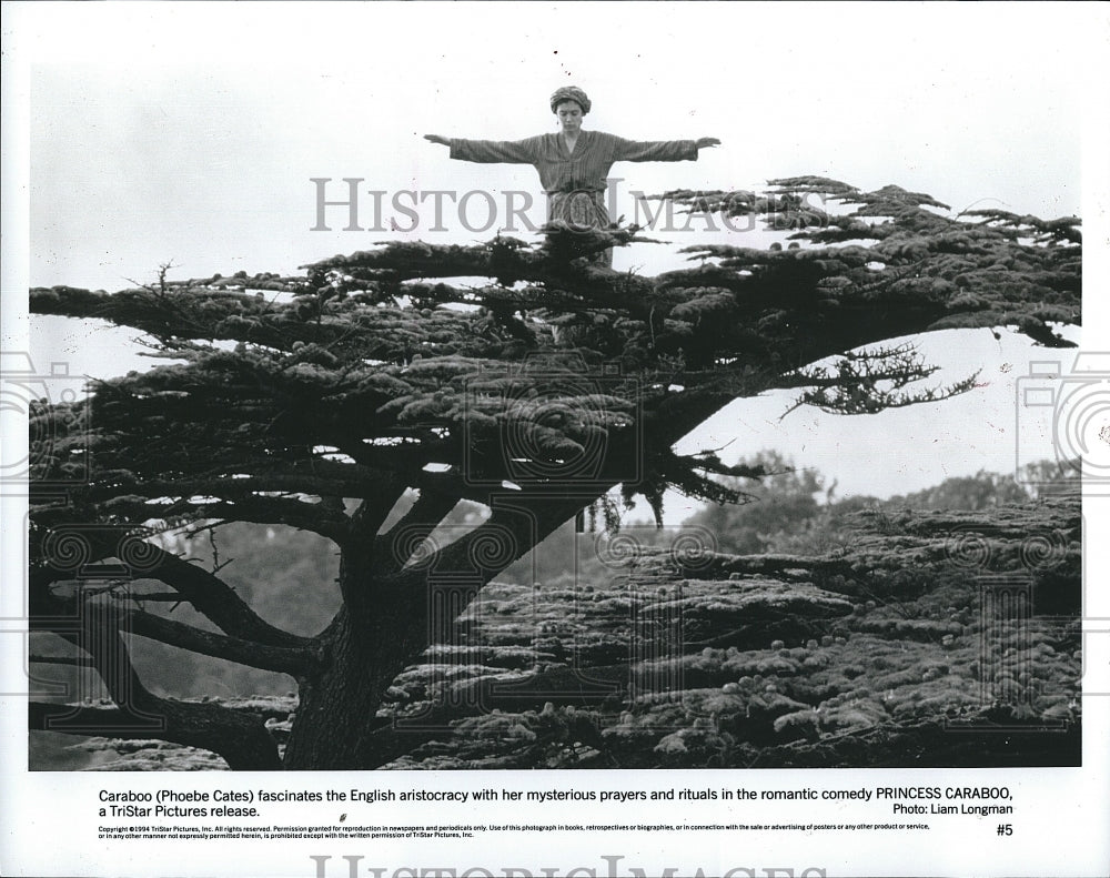 1994 Press Photo Phoebe Cates American Actress Princess Caraboo Comedy Movie - Historic Images