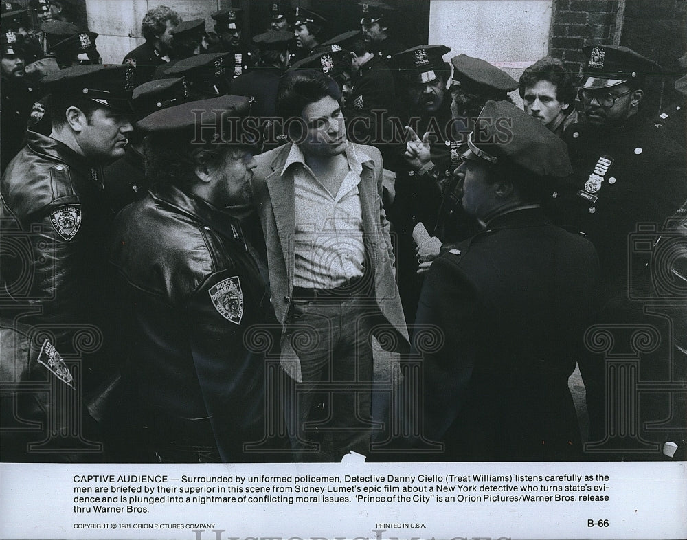 1981 Press Photo Treat Williams in "Prince of the City"- Historic Images