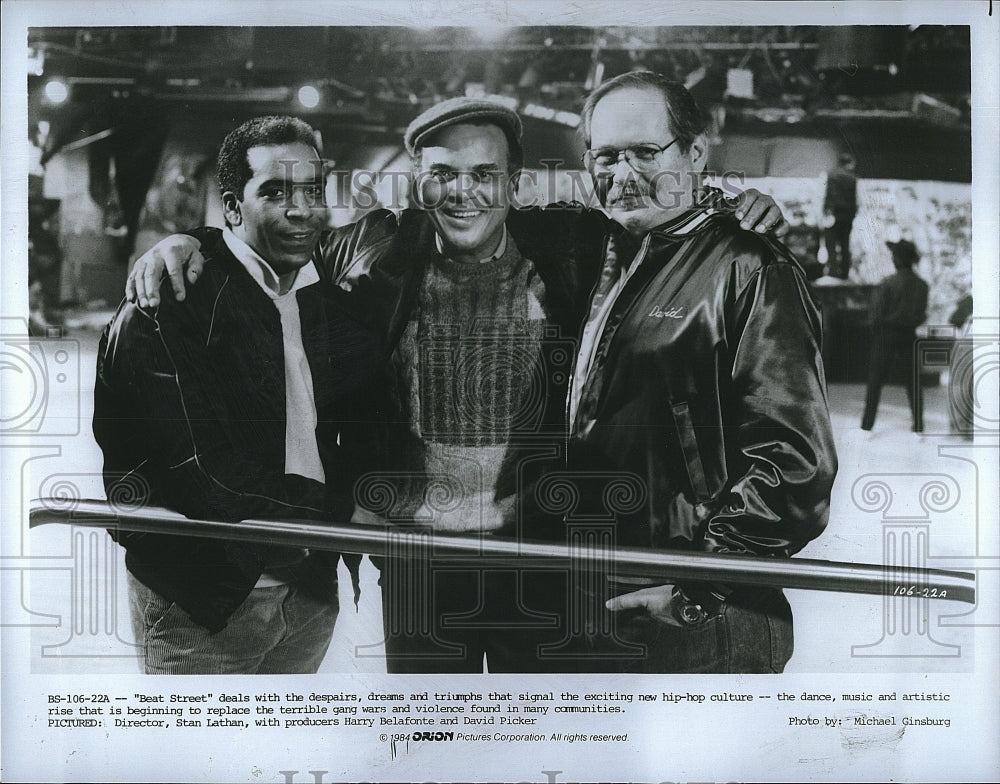 1984 Press Photo Director Stan Lathan of &quot;Beat Street&quot;- Historic Images