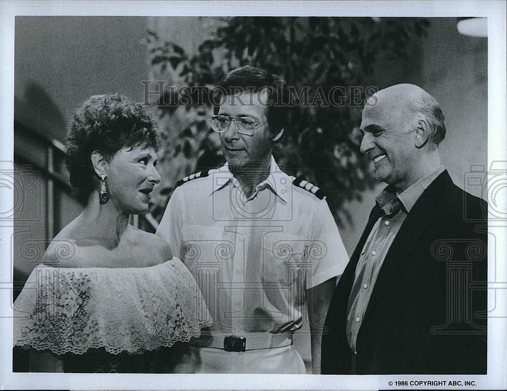 1986 Press Photo Ross Kopell &amp; MacLeod Star On &quot;The Love Boat&quot;- Historic Images