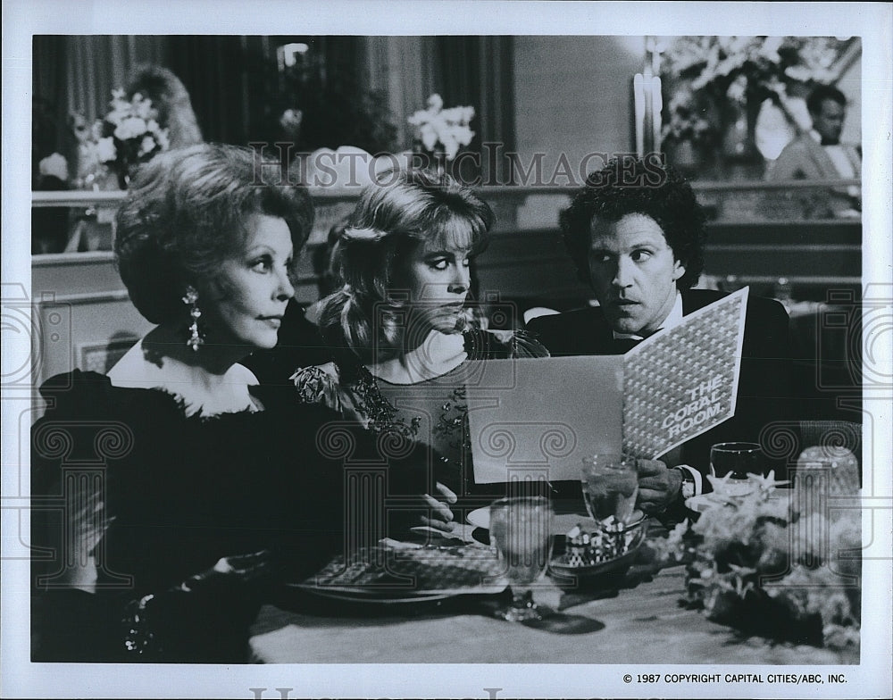 1987 Press Photo Dahl Harrison &amp; Rubenstein Guest Star On &quot;The Love Boat- Historic Images