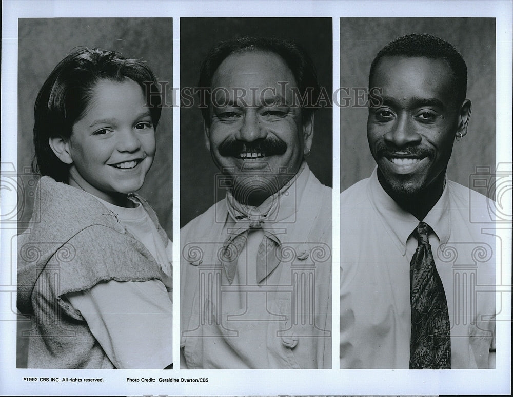 1992 Press Photo Cheech Marin and Don Cheadle in "The Golden Palace"- Historic Images