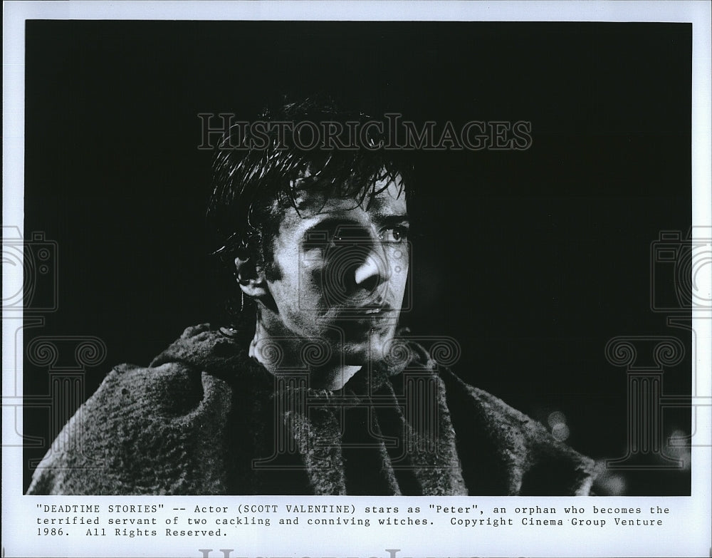 1986 Press Photo Scott Valentine in &quot;Deadtime Stories&quot;- Historic Images