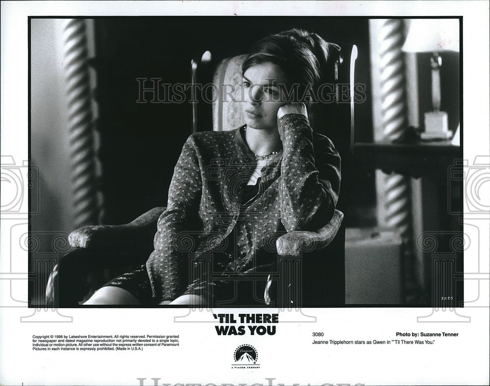 1996 Press Photo Jean Tripplehorn Actress Til There Was You Movie Scene Film - Historic Images