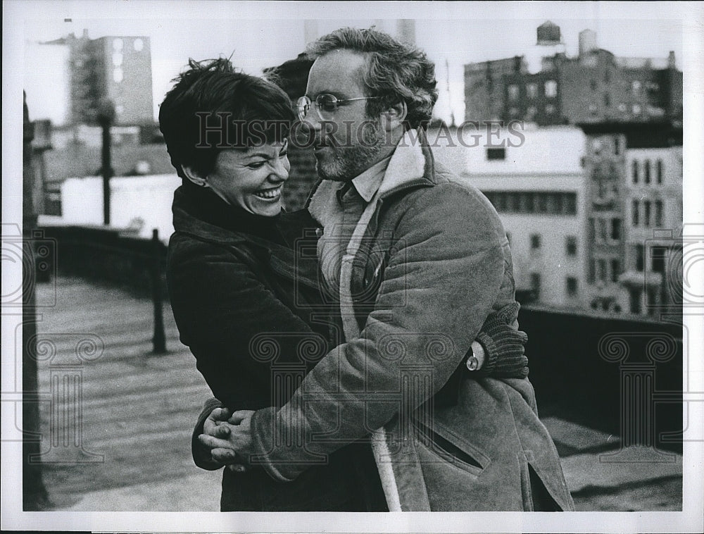 1977 Press Photo Actress Marsha Mason &amp; Richard Dreyfuss in &quot;The Goodbye Girl&quot;- Historic Images