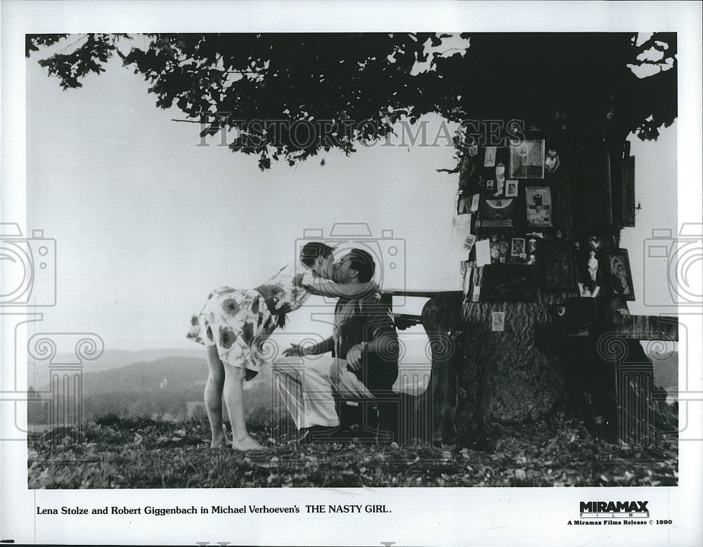 1990 Press Photo The Nasty Girl&quot; Robert Giggenbach, Lena Stolze- Historic Images