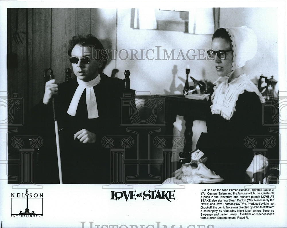 Press Photo Bud Cort in &quot;Love at Stake&quot;- Historic Images